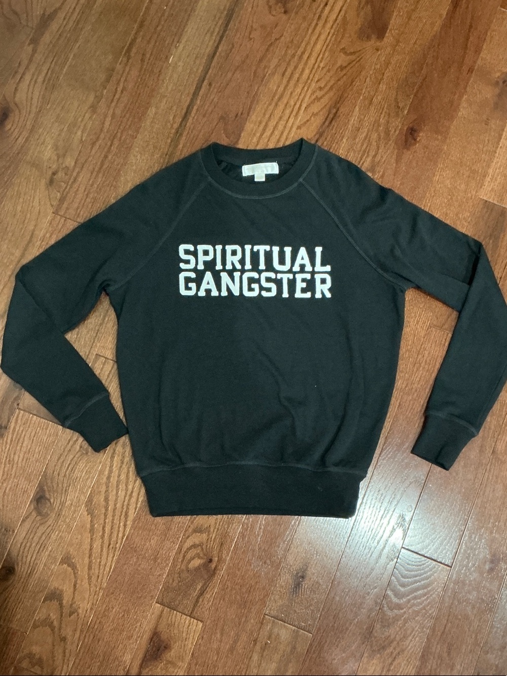 Spiritual Gangster Women’s Black Crew Sweatshirt